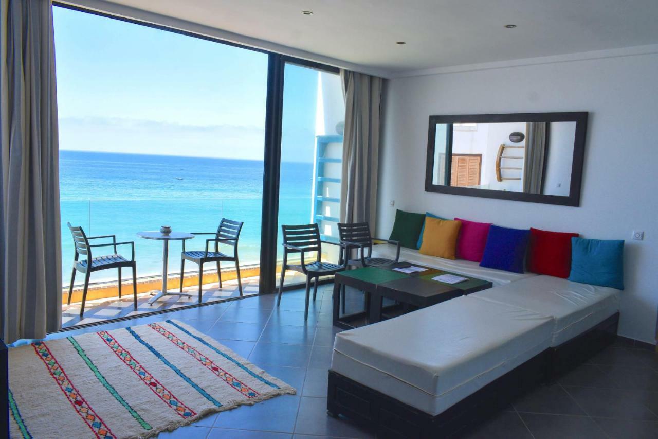 Bouad Seafront Apartments & Rooms Taghazout Exterior foto